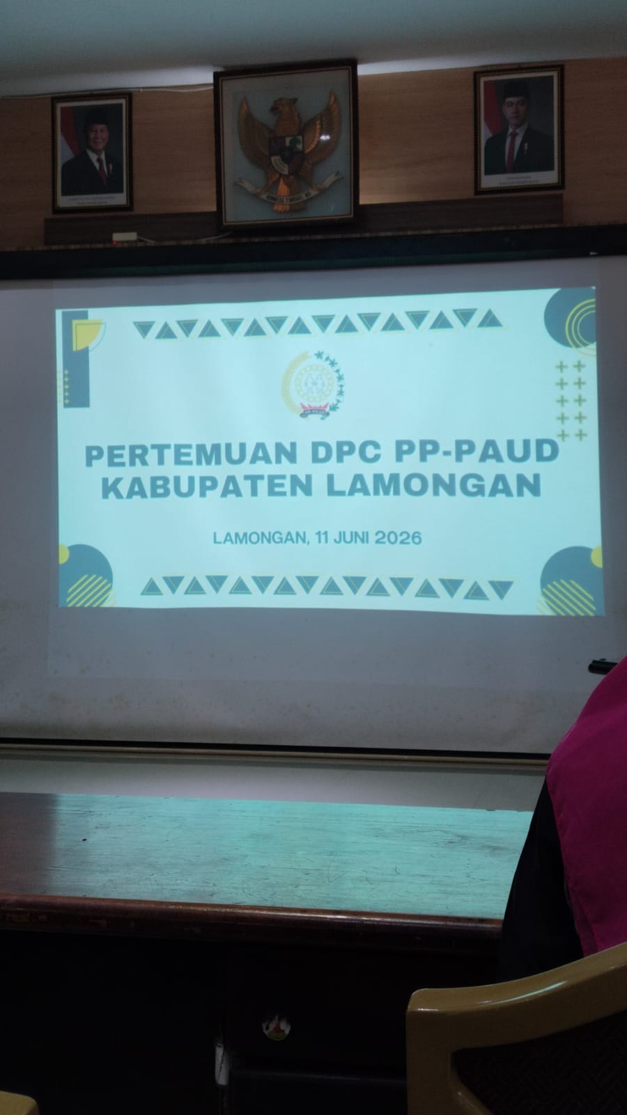 Foto: Kegiatan Pleno DPC PP-PAUD Kabupaten Lamongan Tahun 2026