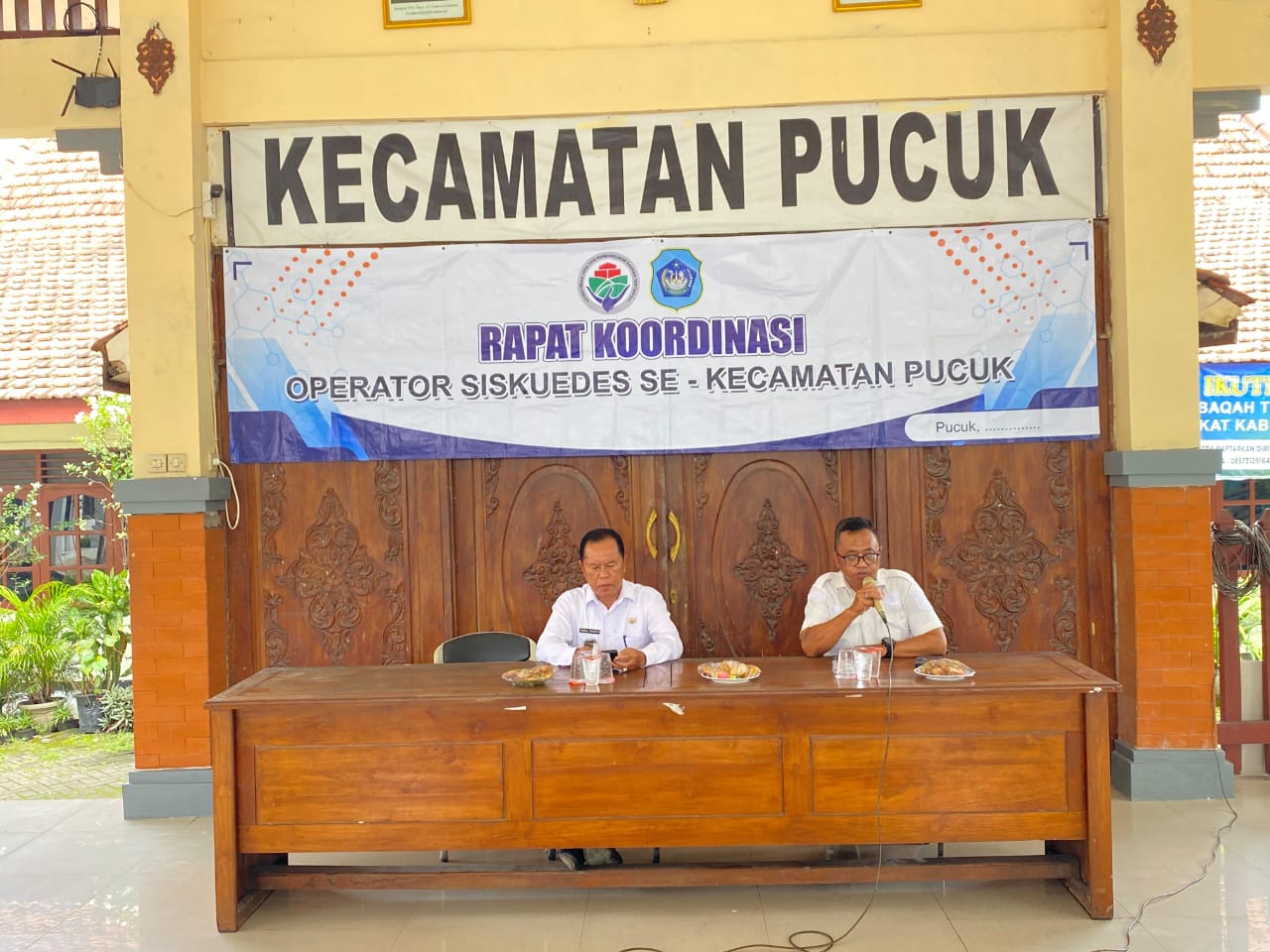 Foto: Kegiatan Rapat Koordinasi Operator Siskuedes Kecamatan Pucuk Kabupaten Lamongan 2026