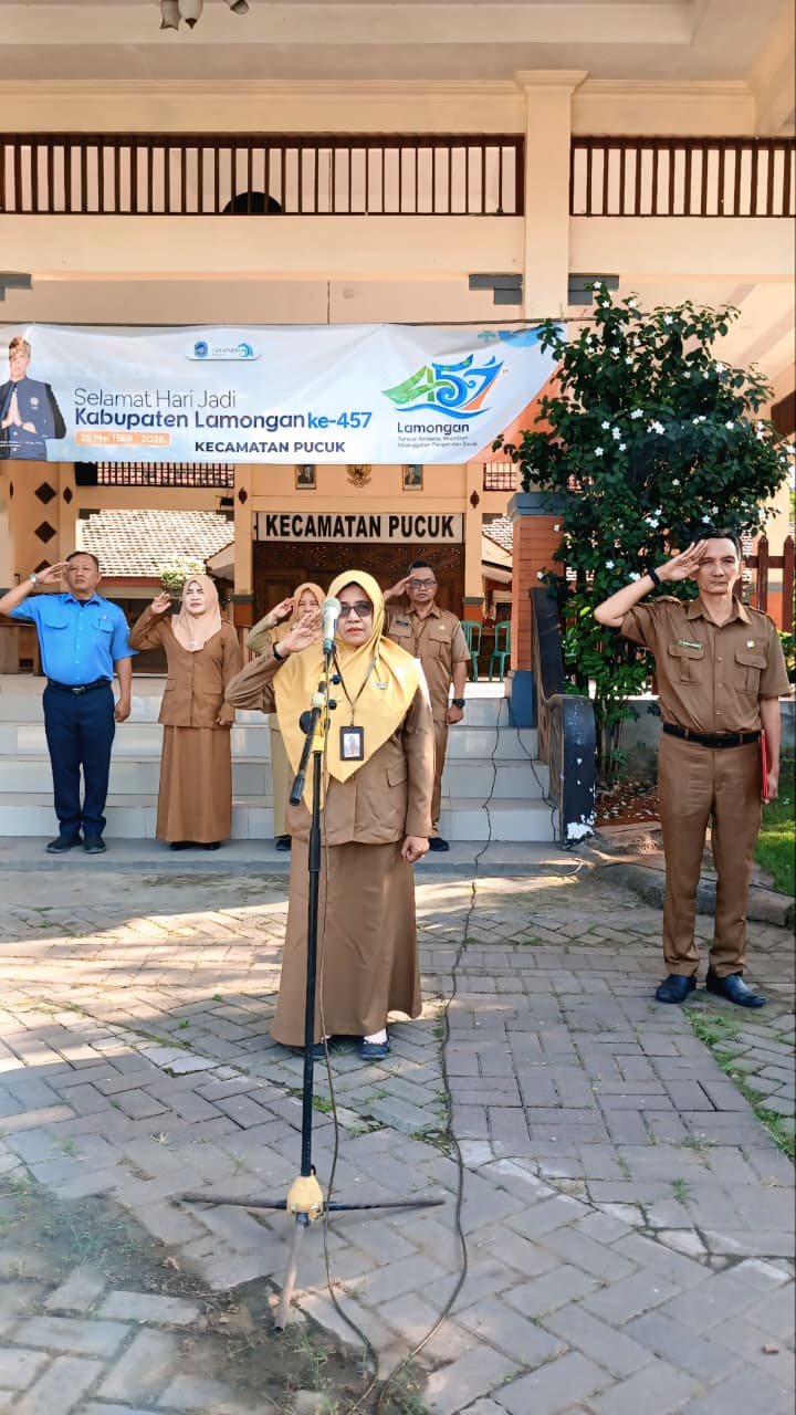 Foto: Kegiatan Apel Pagi Senin Pegawai Kecamatan Pucuk 2026