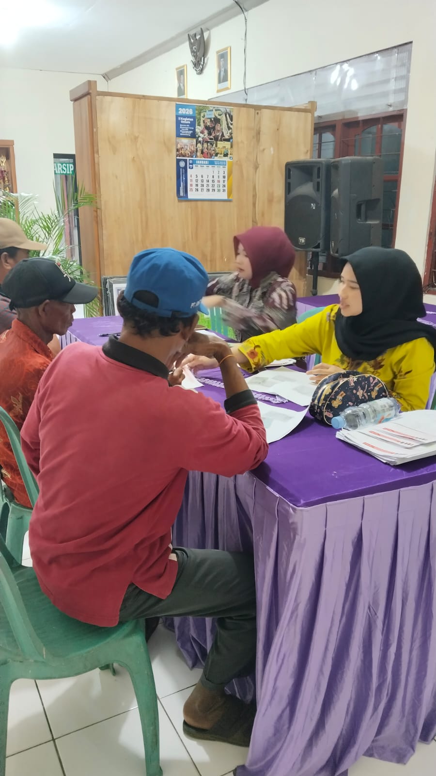 Foto: Kegiatan Pembukaan Rekening Bank Jatim untuk pemberian Insentif bagi Rohaniawan, Modin dan Imam Mushola se Kecamatan Pucuk 2026