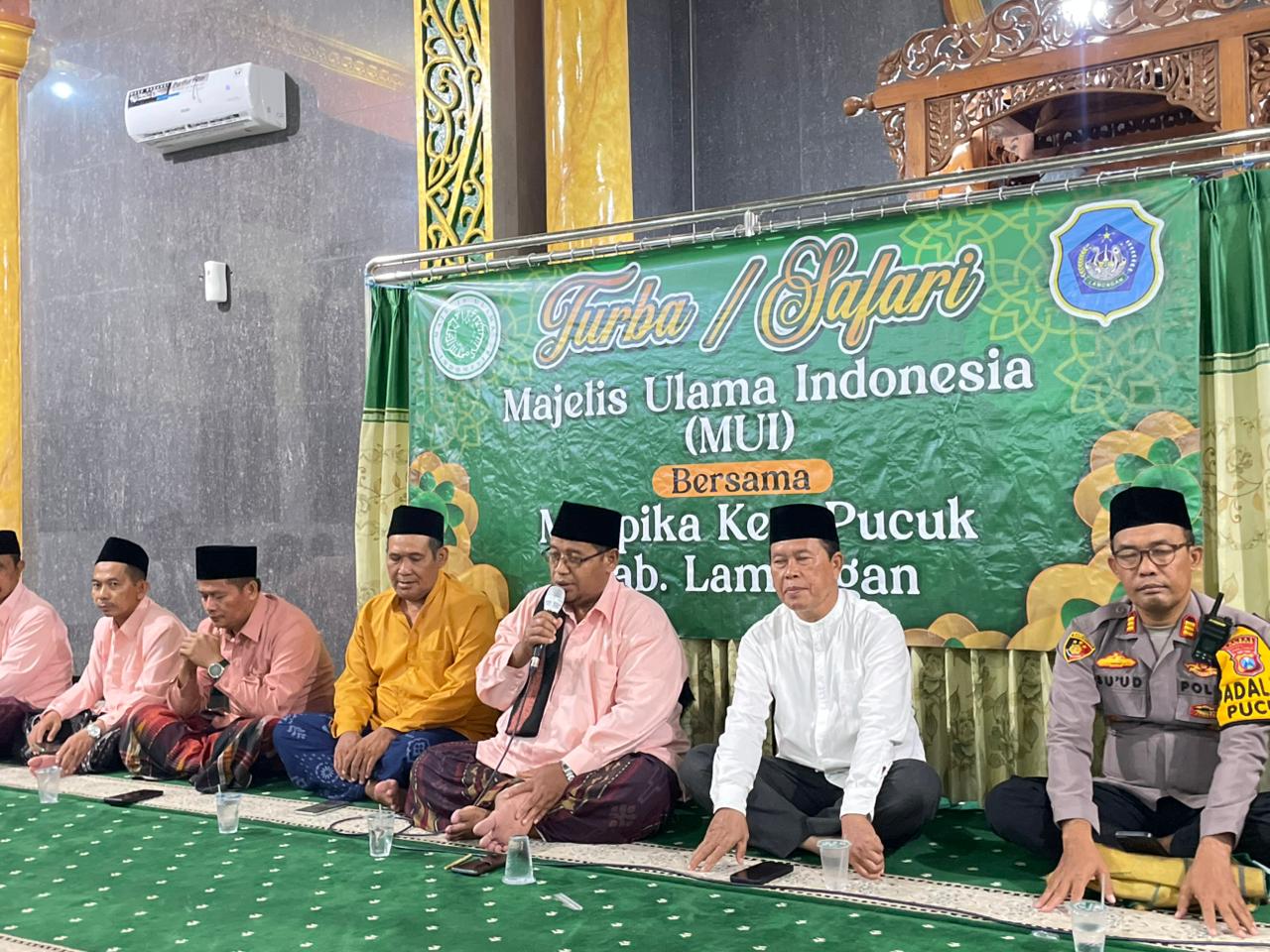 Foto: Pelaksanaan Kegiatan Turba/Safari Majelis Ulama Indonesia bersama Muspika Kec.Pucuk Kab Lamongan