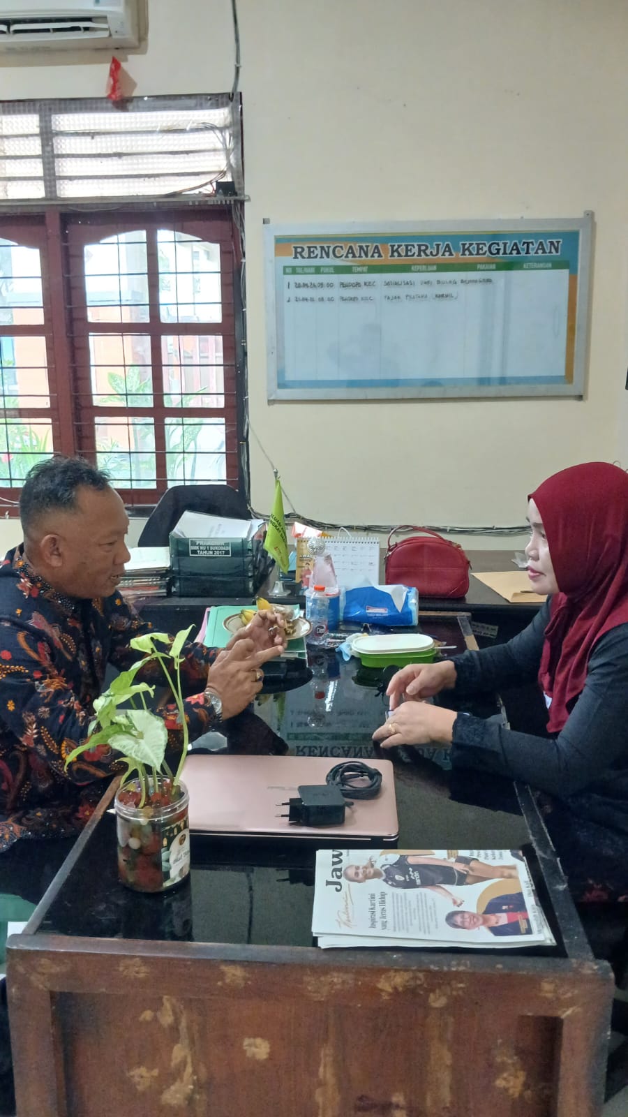 Koordinasi dengan Kepala PDAM Pucuk terkait Pemasangan Tandon Air di Wilayah Kecamatan Pucuk 2026