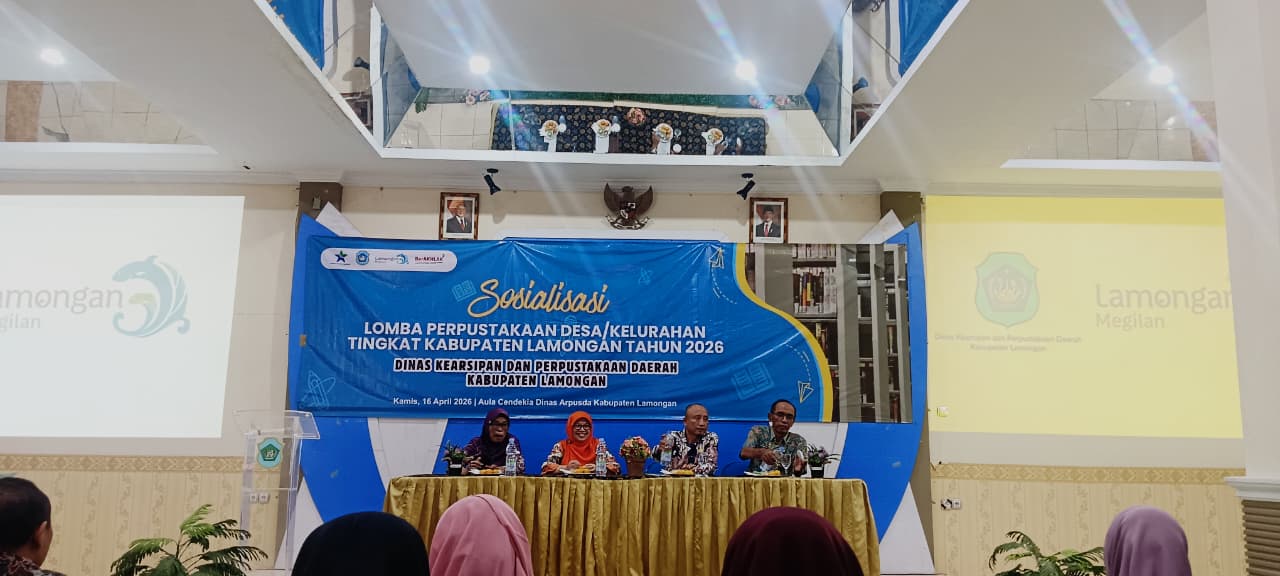 Kegiatan Sosialisasi Lomba Perpustakaan Desa/Kelurahan Tingkat Kabupaten Lamongan Tahun 2026