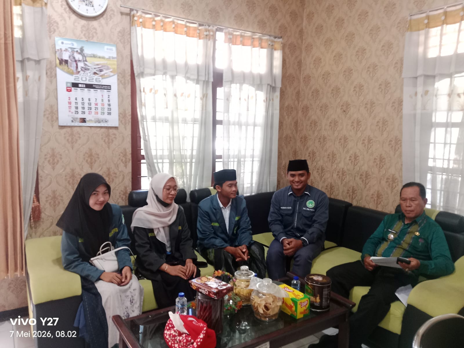 Foto: Koordinasi pengurus IPPNU kec Pucuk terkait pelantikan pengurus baru Tahun 2026