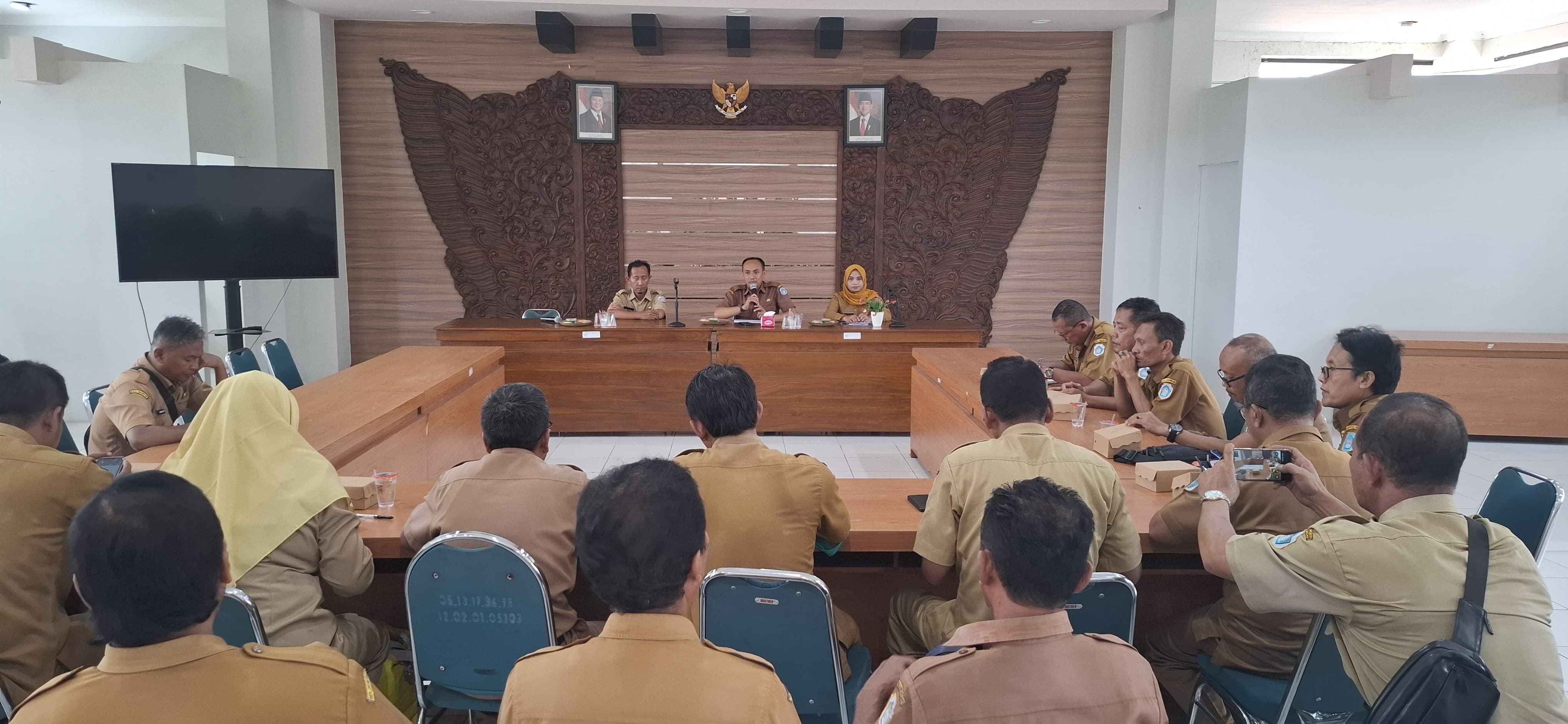 Foto: Kegiatan Rapat Koordinasi Kasi PPM se Kab Lamongan