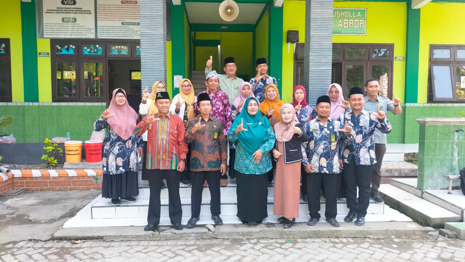 Foto: Kegiatan Pembinaan kepada Lembaga Pemenang lomba PHBS- LBS di MI ma’arif Desa Pucuk Tahun 2026