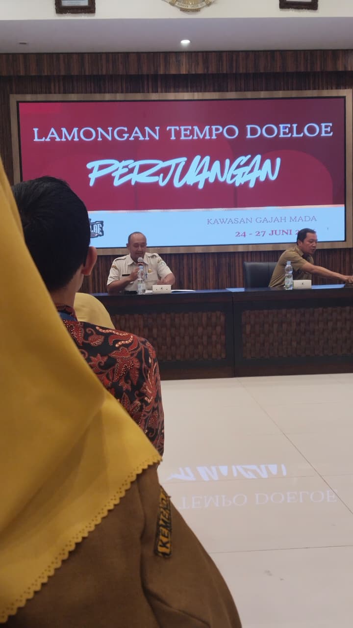 Foto: Rapat Tenical Metting Kegiatan Tempoe Doeloe Kabupaten Lamongan Tahun 2026