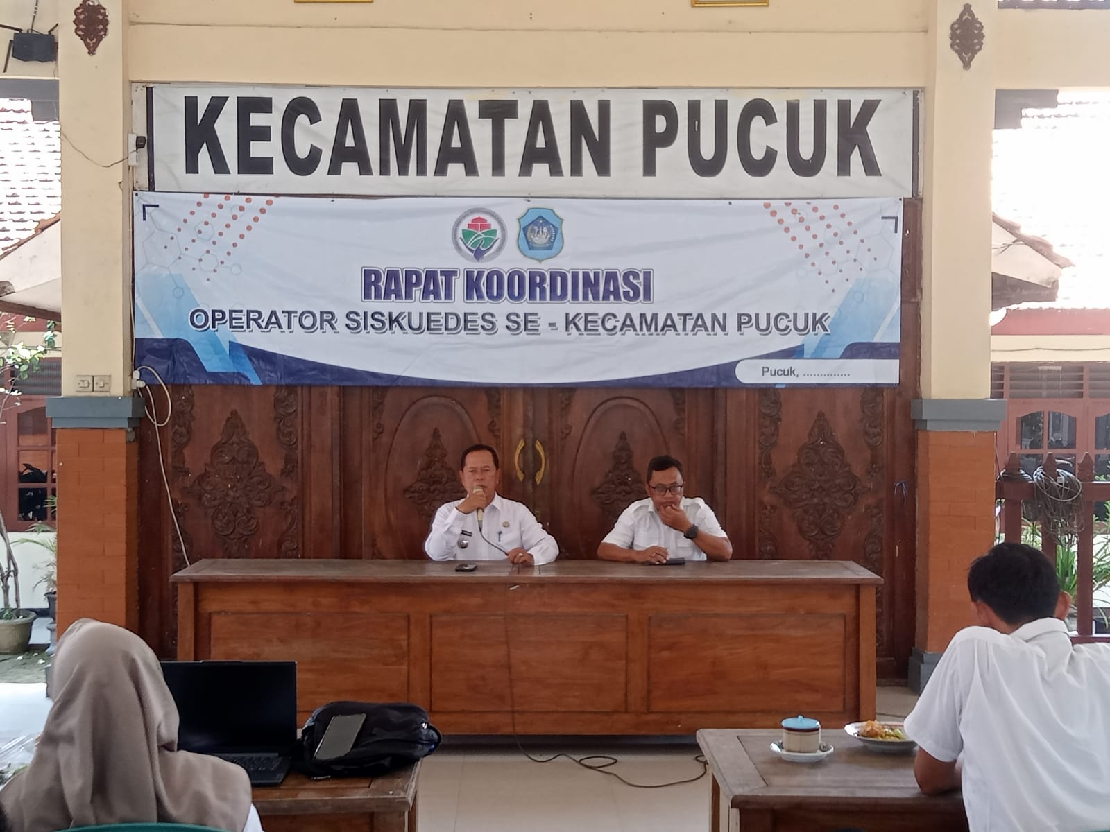 Kegiatan Koordinasi Operator Siskudes se Kecamatan Pucuk Tahun 2026