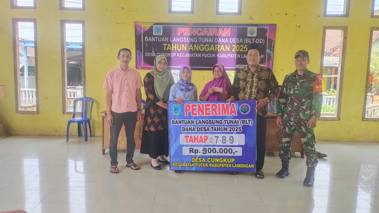 Foto: PENYALURAN BLT DANA DESA TAHUN 2025 TAHAP 7–9 DESA CUNGKUP KECAMATAN PUCUK