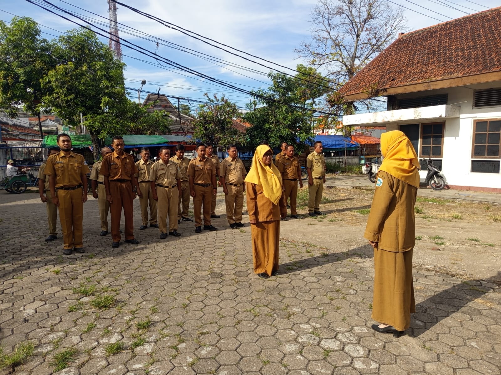 Foto: Apel Pagi UPTD Babat Dinas SDABK Kab Lamongan