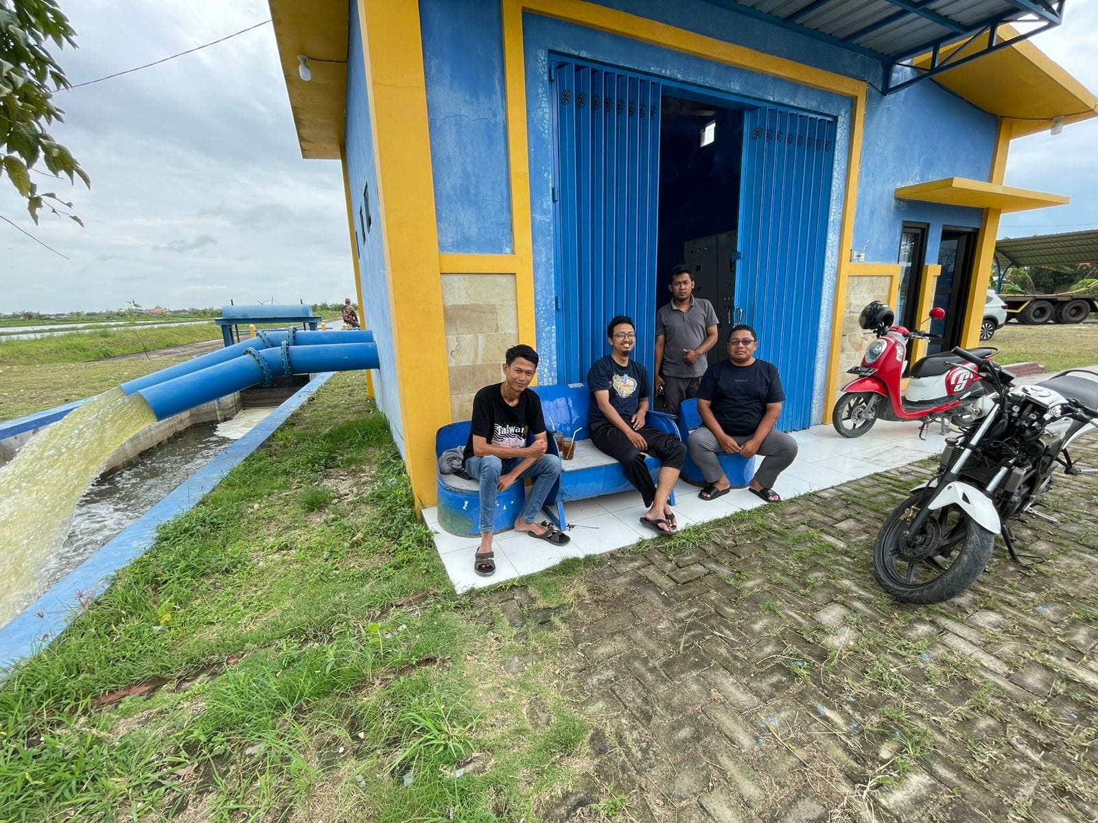 Foto: Dinas SDABK Melakukan Piket Siaga Bencana Banjir