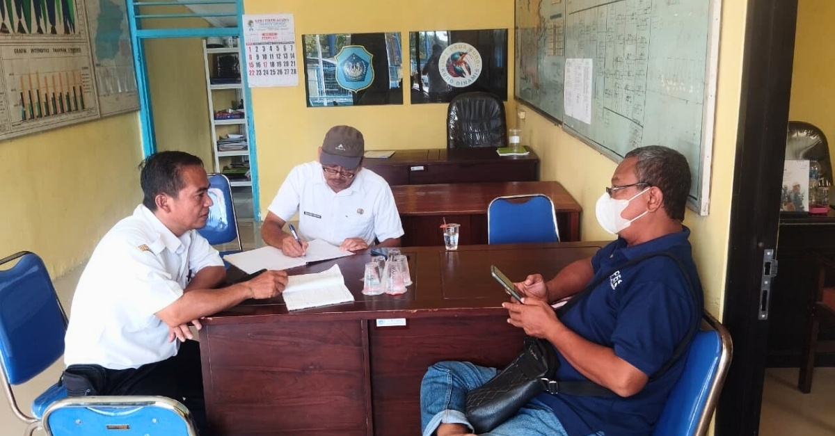 Foto: UPTD PSDA Kuro Menerima Kunjungan Kepala Dinas Kominfo Kab. Lamongan