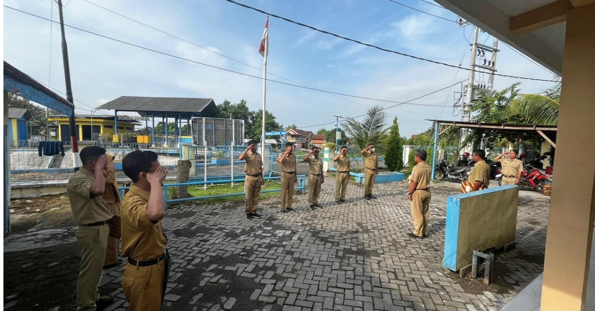 Foto: Apel Senin Pagi Rutin UPTD PSDA Kuro jadi Momentum Perkuat Konsolidasi Internal