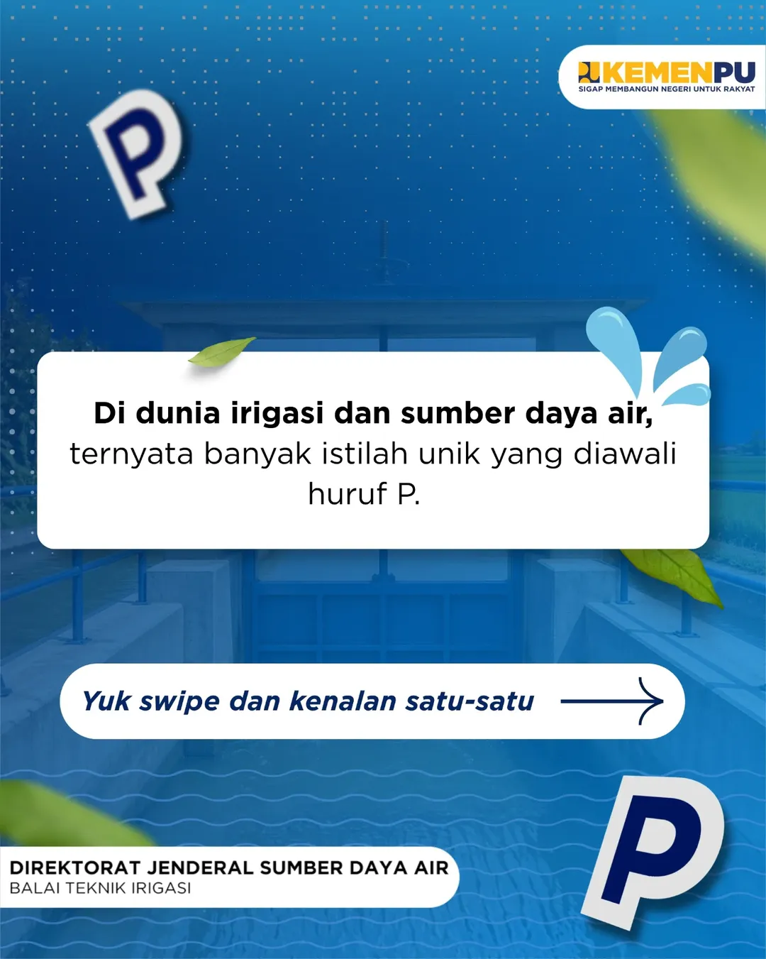 Foto: Istilah Dalam Irigasi