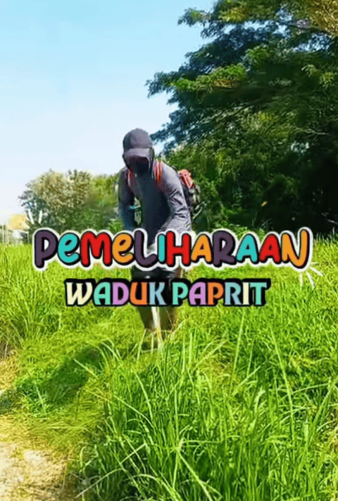 Foto: Pemeliharaan Waduk Paprit