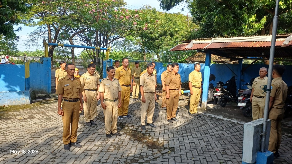 Foto: Apel Pagi UPTD Deket Dinas SDABK Kab Lamongan