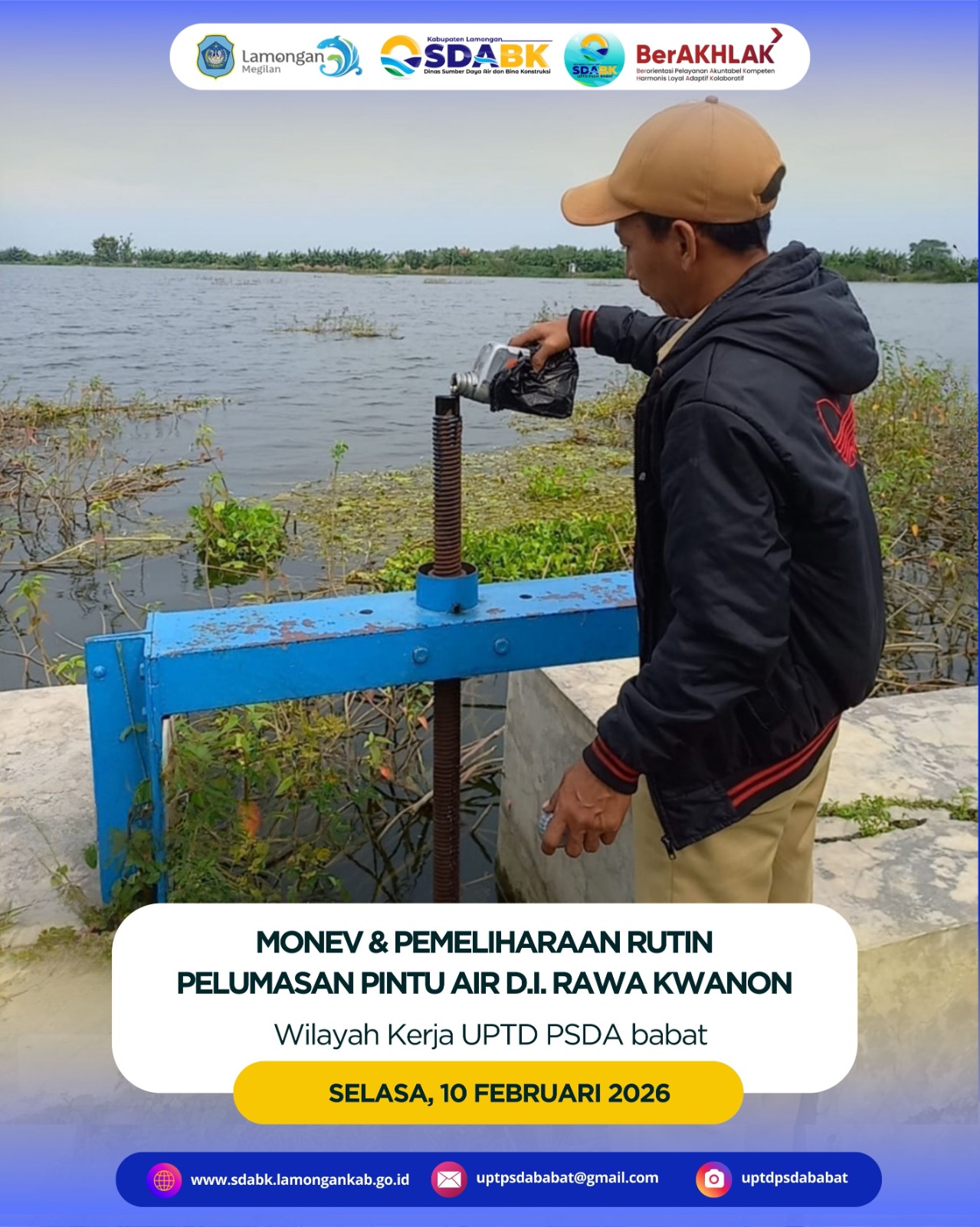 Foto: Monev & Pemeliharaan Rutin