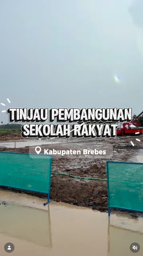Foto: Percepatan Pembangunan Sekolah Rakyat Tahap II di Kabupaten Brebes