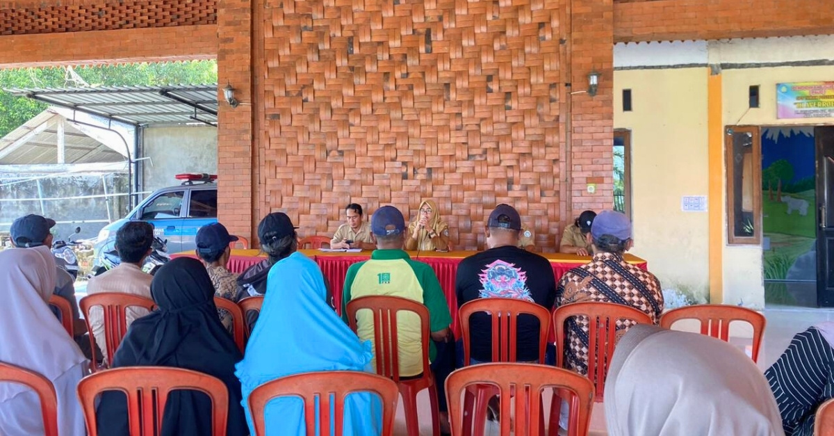 Foto: Sosialisasi Penambahan Jam Operasional Pompa Kuro di Desa Jatirenggo