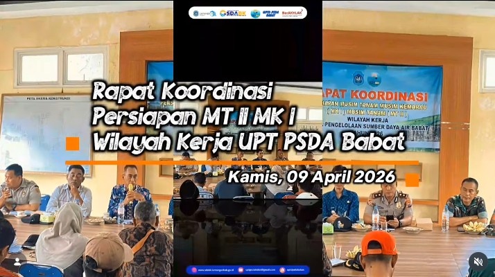 Foto: Rapat Koordinasi Persiapan Musim Tanam II Musim Kemarau I