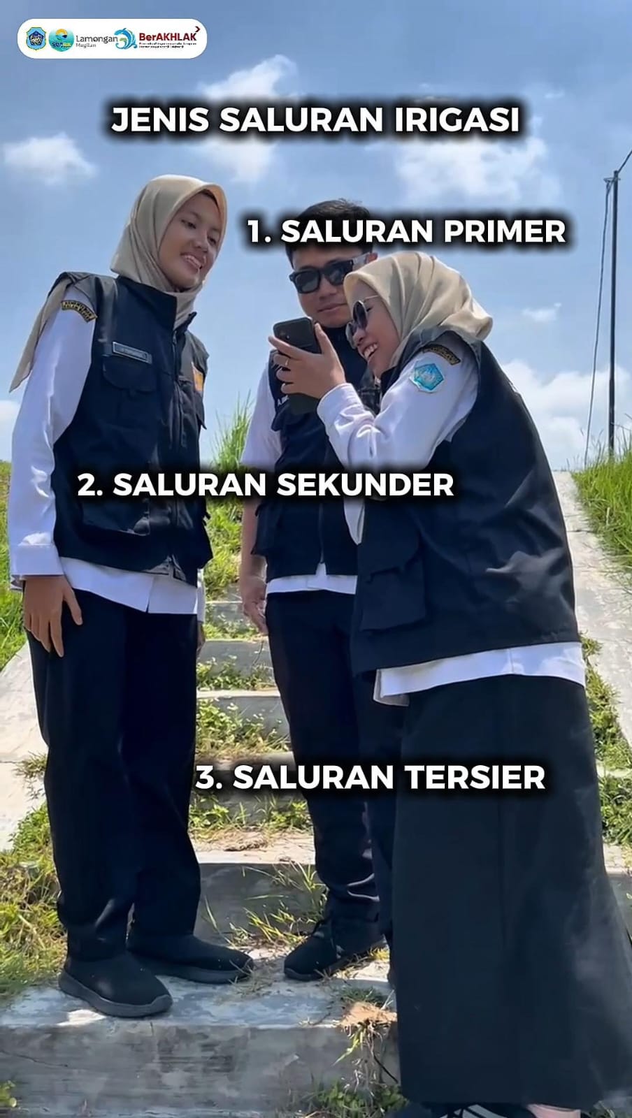 Foto: Jenis Saluran Irigasi