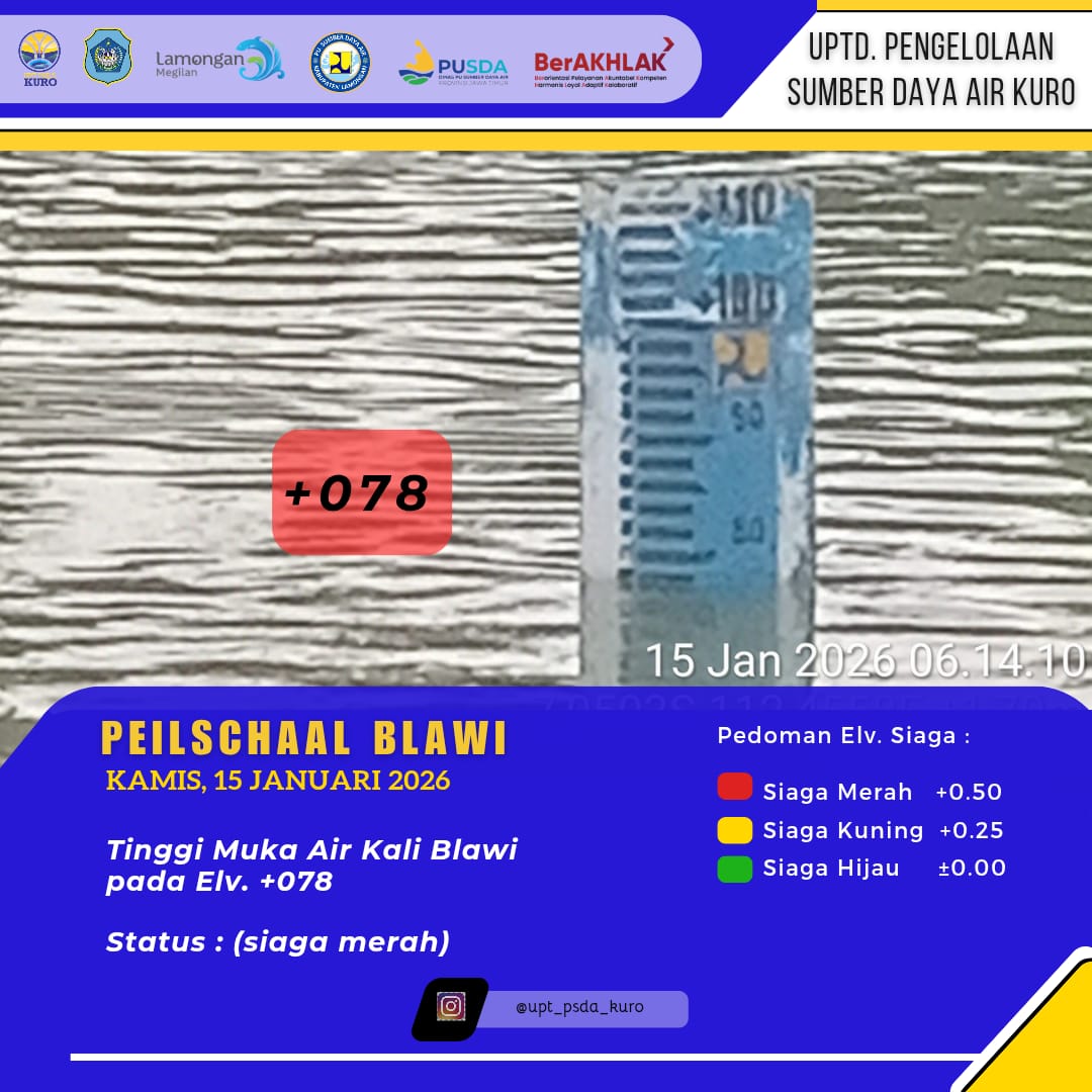 Foto: Peilschaal Blawi