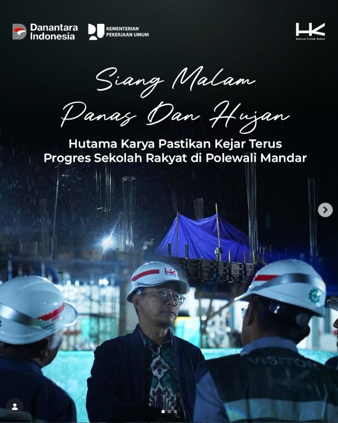 Foto: Percepatan Terus Digaungkan di Proyek SR Polman