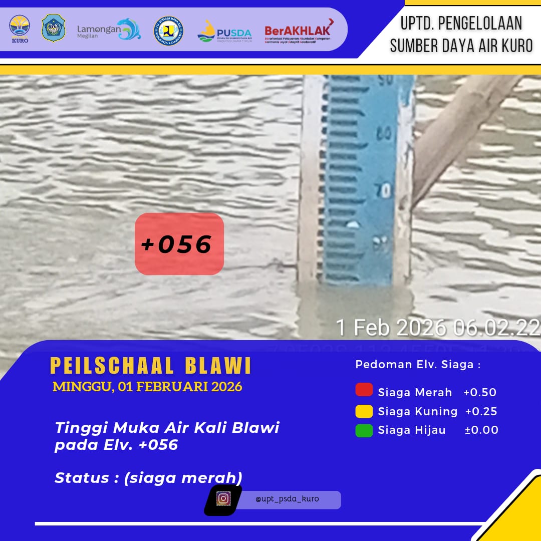 Foto: Peilschaal Blawi