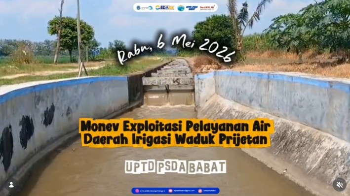 Foto: Monev Eksploitasi Pelayanan Air DI Waduk Prijetan