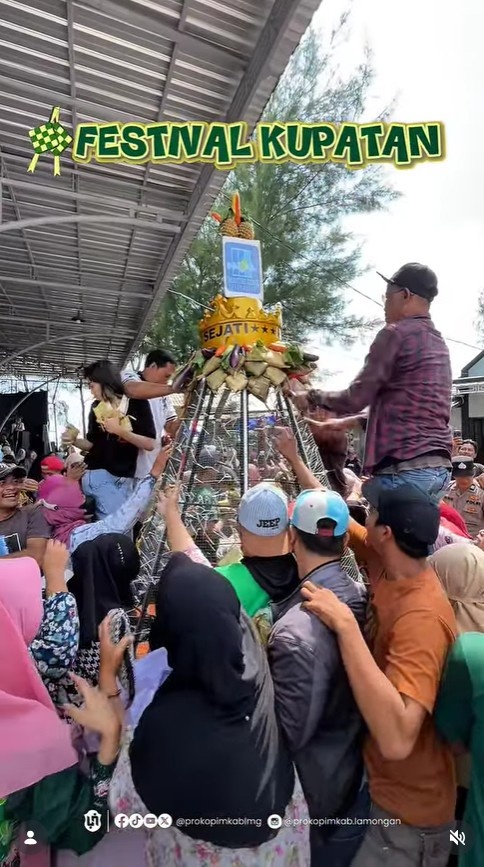 Foto: Festival Kupatan yang digelar Pemerintah Kabupaten Lamongan