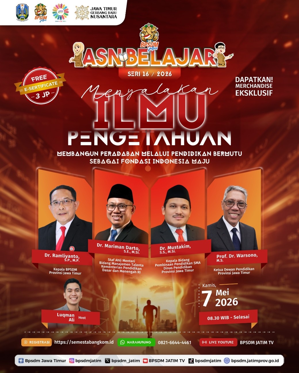 Foto: WEBINAR ASN BELAJAR SERI 16 TAHUN 2026