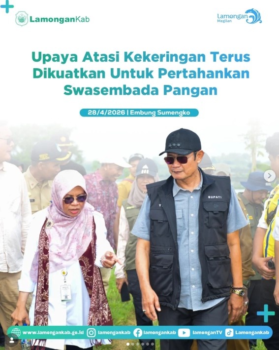 Foto: Upaya Atasi Kekeringan Terus Dikuatkan Untuk Pertahankan Swasembada Pangan
