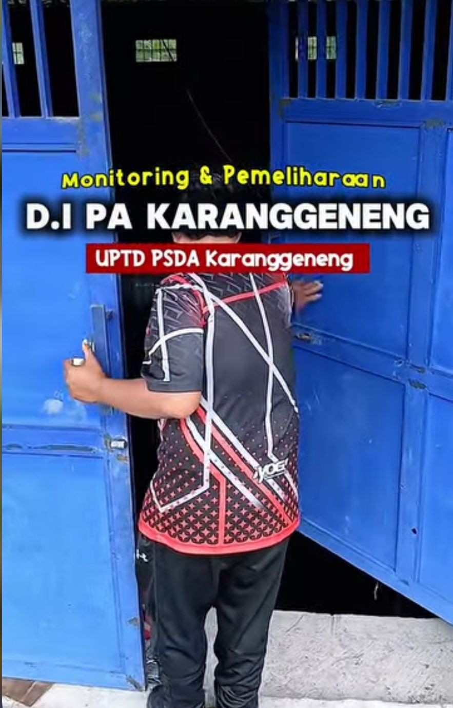 Foto: Monitoring & Pemeliharaan D.I PA Karanggeneng