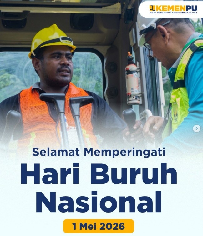 Foto: Selamat Hari Buruh Nasional 1 Mei 2026