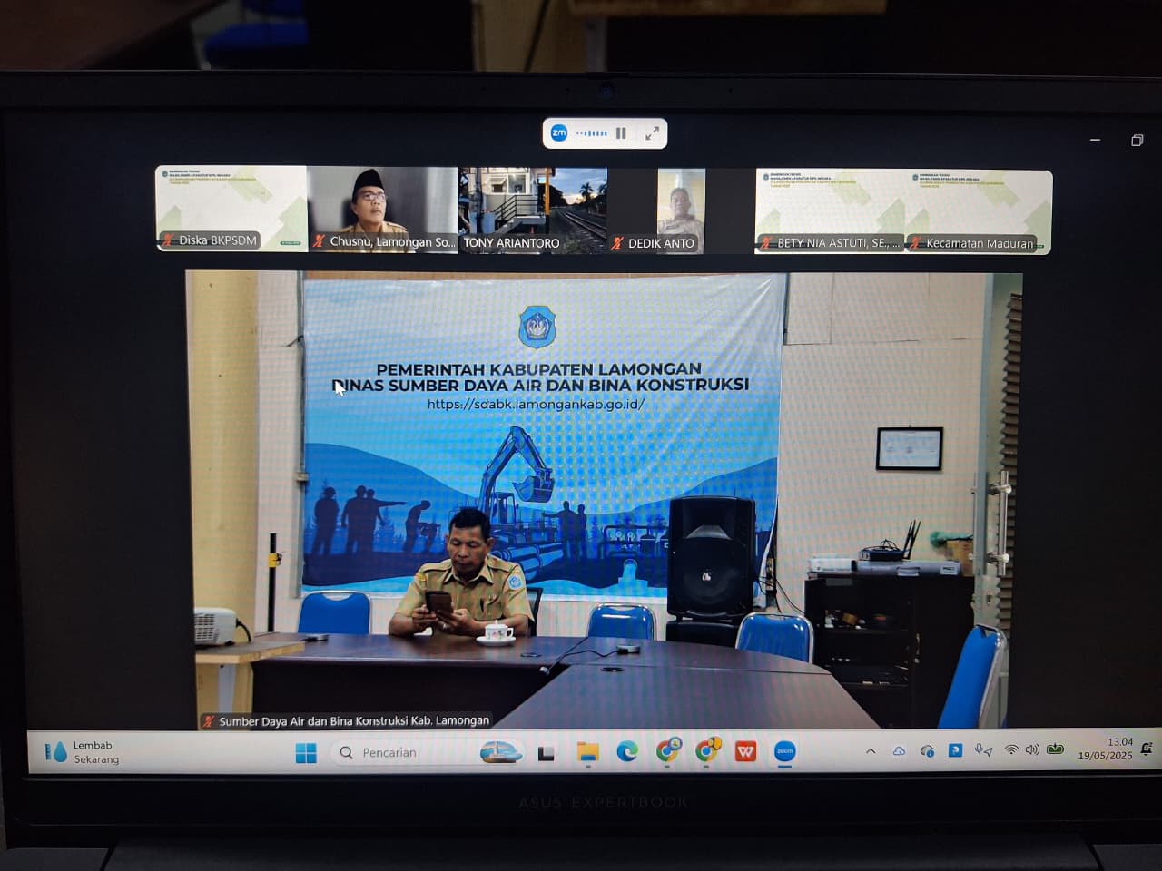 Foto: Penguatan Kompetensi ASN, SDABK Lamongan Ikuti Sosialisasi Manajemen Talenta Bersama BKPSDM dan Kanreg II BKN