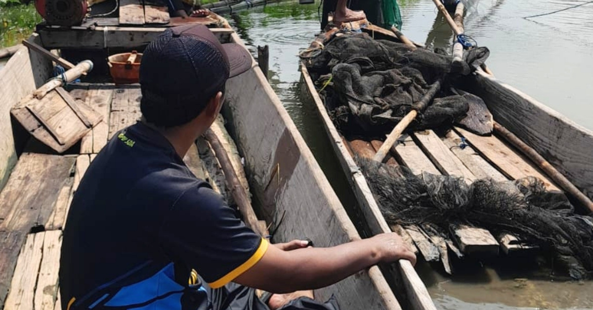 Foto: Kerja Bakti Pembersihan Penghalang Air di Kali Malang dan Kali Keputran guna Dukung Musim Tanam II