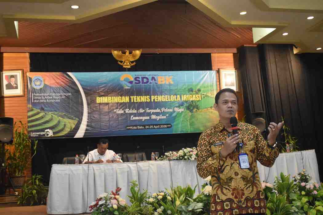 Foto: MATERI TENTANG "PERAN BMKG DALAM MENDUKUNG PEMBANGUNAN SEKTOR SUMBER DAYA AIR DI KAB LAMONGAN"