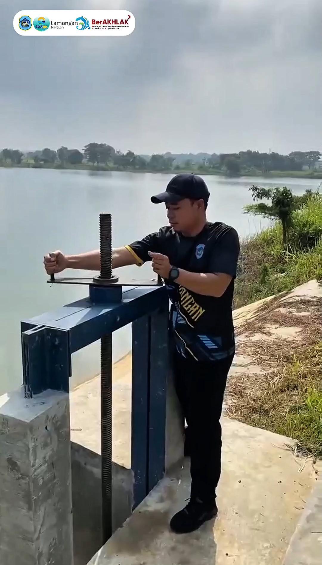 Foto: Monitoring Pelayanan Permintaan Air Waduk Paprit UPTD PSDA Karanggeneng (MT II/MK I)