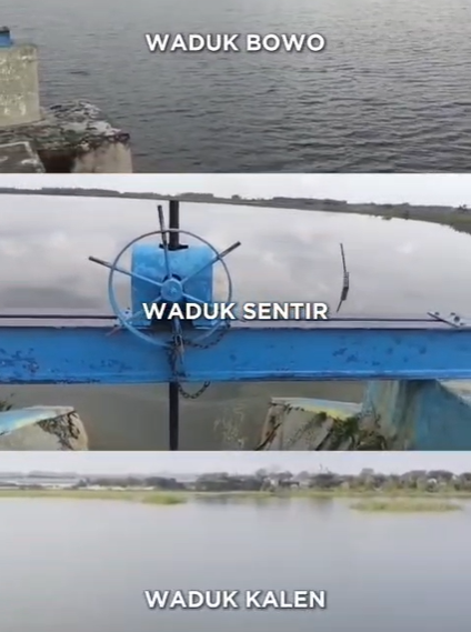 Foto: monitoring tinggi muka air waduk dan rawa di wilayah kerja UPTD PSDA Babat