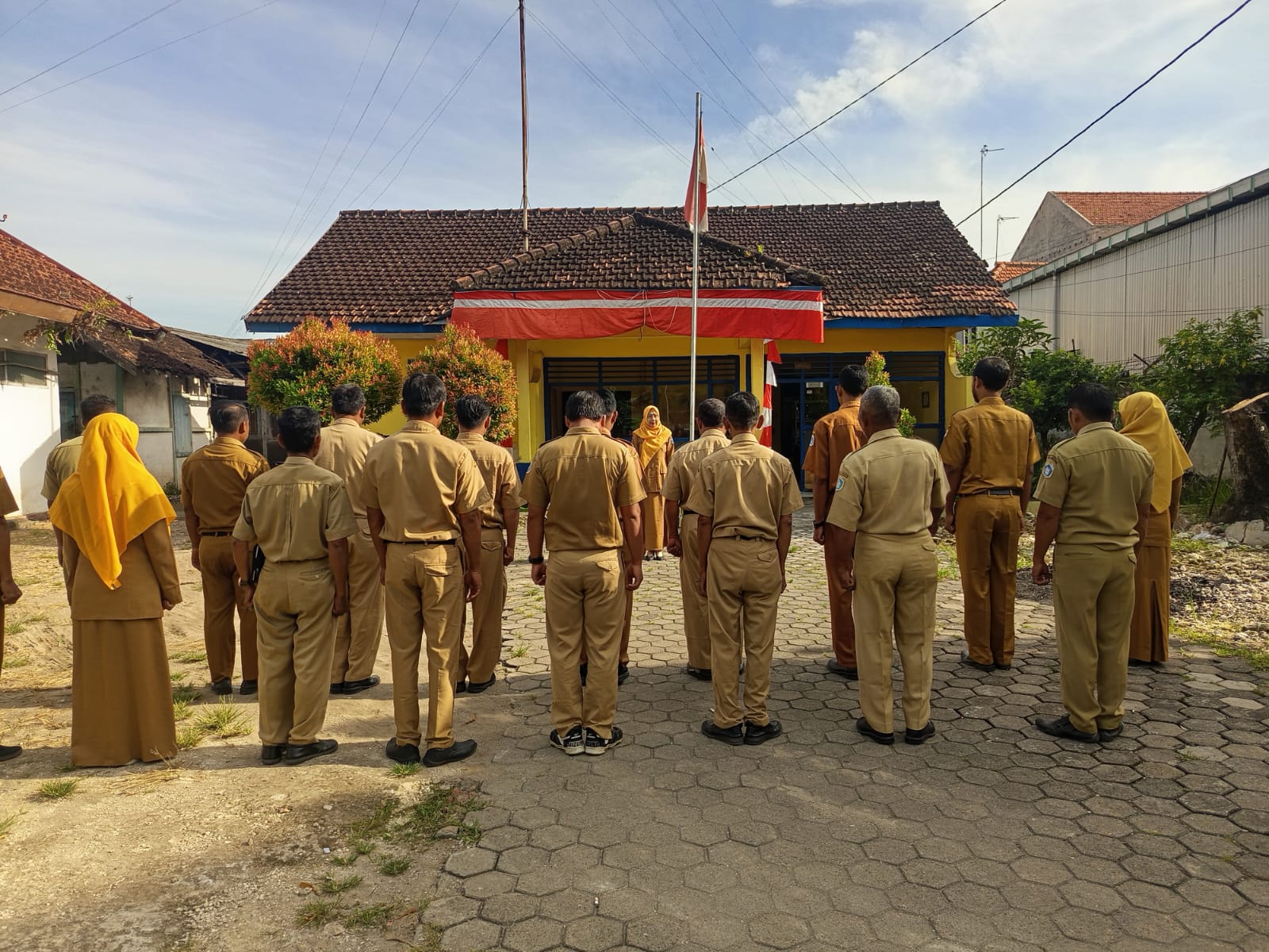 Foto: Apel Pagi UPTD Babat Dinas SDABK Kab Lamongan