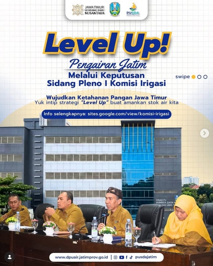 Foto: Sidang Pleno I Komisi Irigasi
