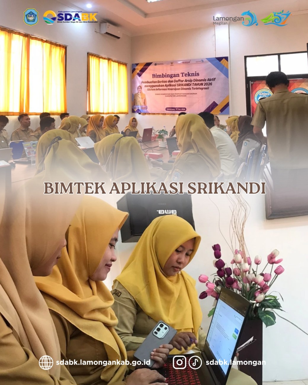 Foto: Bimtek Pengelolaan Arsip Dinamis Aktif melalui Aplikasi SRIKANDI