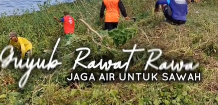 Foto: UPTD PSDA Babat Laksanakan Pemeliharaan Rawa Manyar, Perkuat Peran Masyarakat dalam Pengelolaan Air