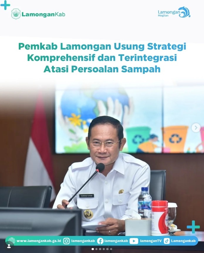 Foto: Pemkab Lamongan Usung Strategi Komprehensif dan Terintegrasi Atasi Persoalan Sampah