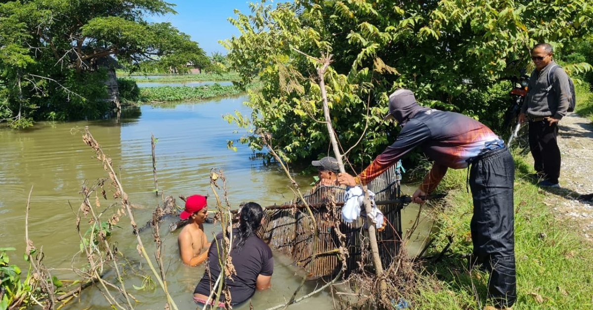 Foto: Penertiban Awir dan Anco di Kali Malang Bersama IP3A Bengawan Jero dan Instansi Terkait