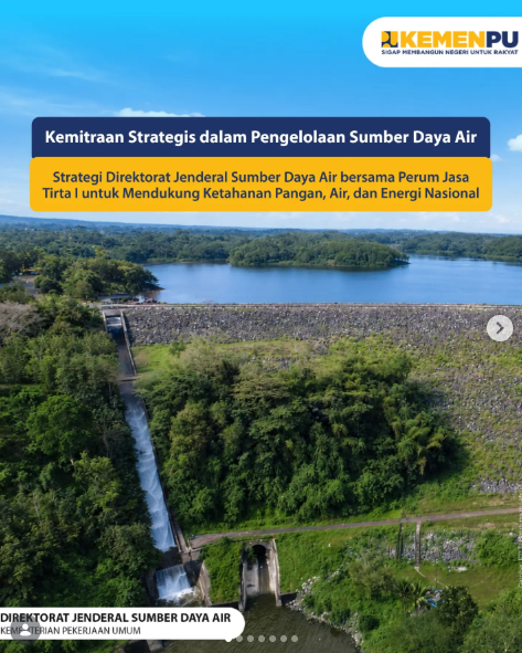 Foto: Kemitraan Strategis dalam Pengelolaan Sumber Daya Air