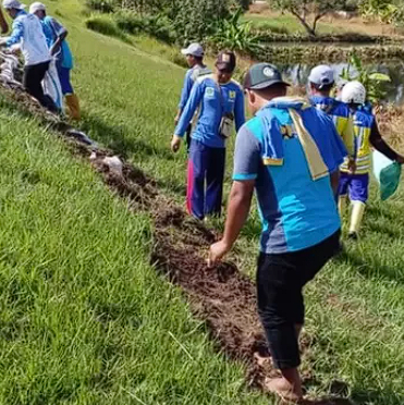 Foto: Penanganan Darurat Tanggul Kritis Waduk Kalen, Upaya Cegah Kerusakan Lebih Lanjut