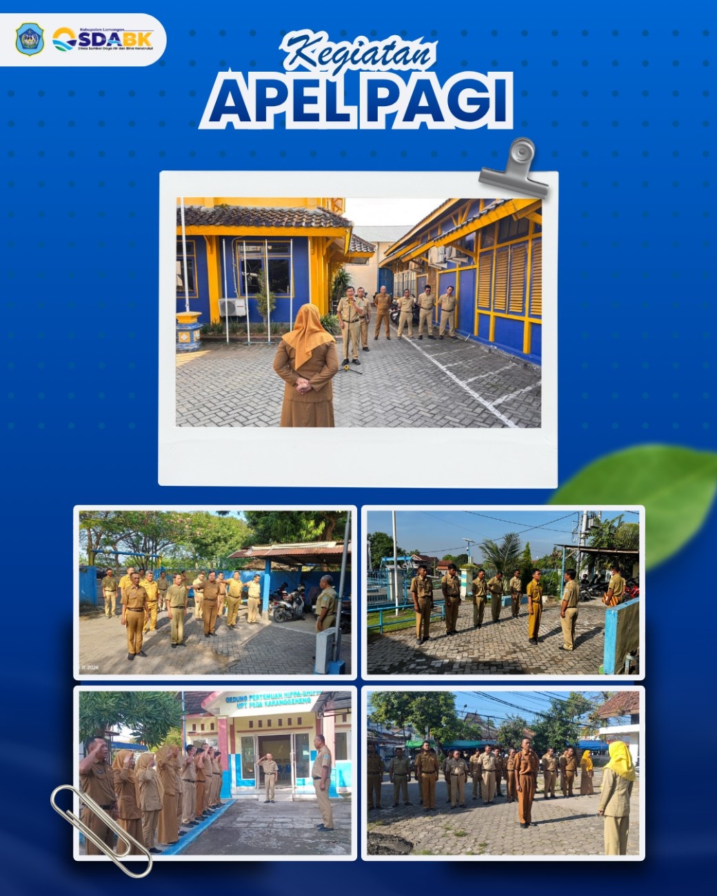 Foto: SDABK Mantapkan Persiapan Lomba HJL ke-457 Lewat Apel Pagi dan Gerakan Green Office