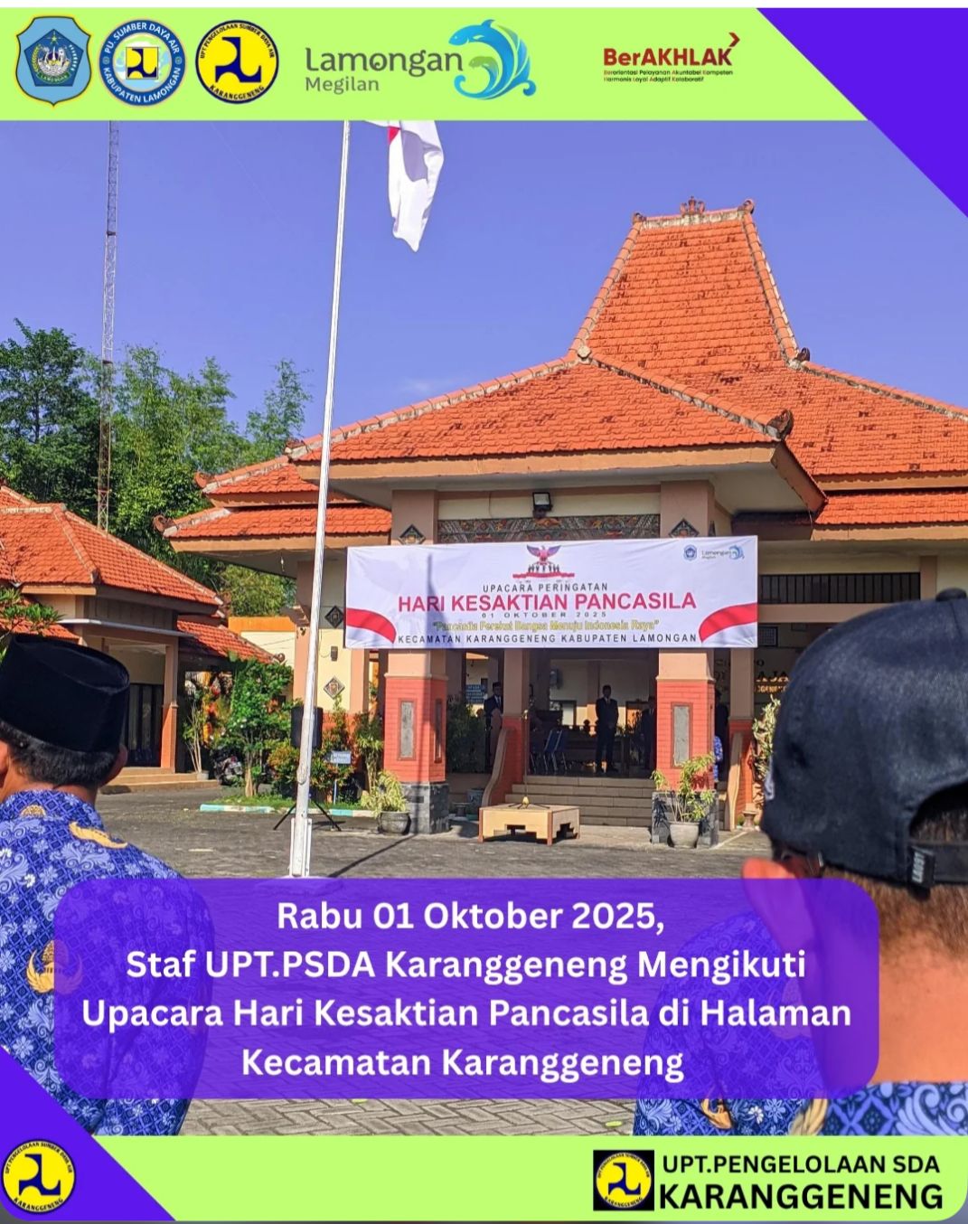 Foto: Upacara Memperingati Hari Kesaktian Pancasila