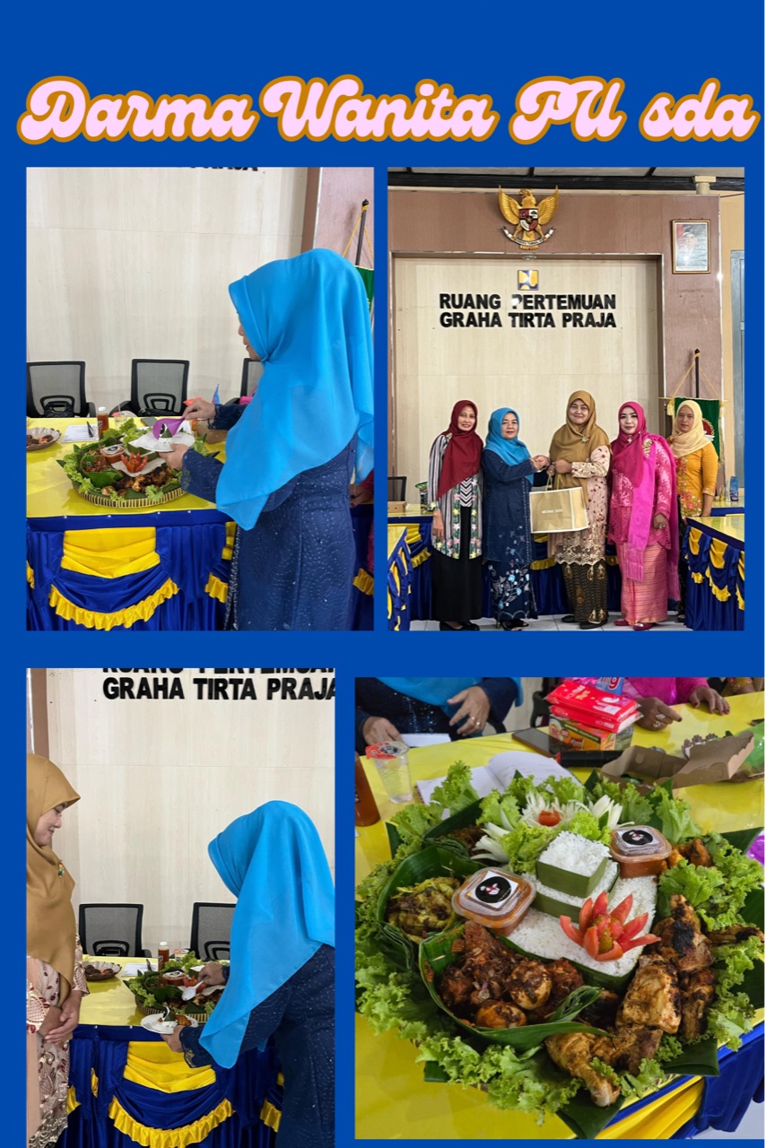 Pemberian Hadiah Menang Lomba Merangkai Bunga, Buah dan Syukuran